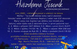 Hvězdárna v únoru