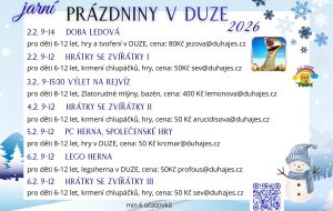 Jarní prázdniny v DUZE
